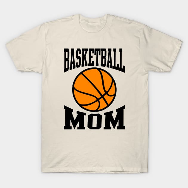 Basketball Mom T-Shirt by PeppermintClover